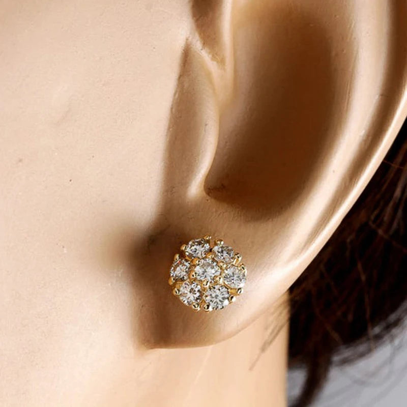 Aureole Bloom Stud Earrings