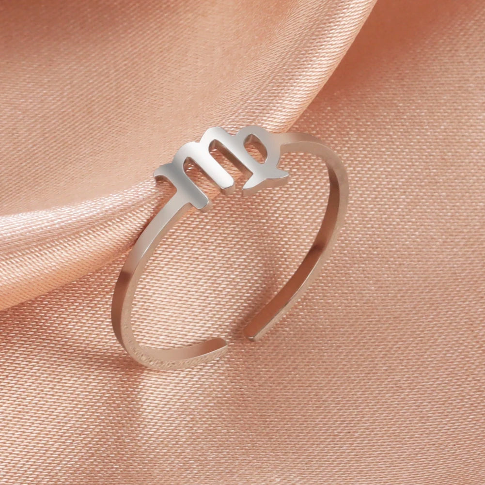 Aureole Zodiac Open Ring