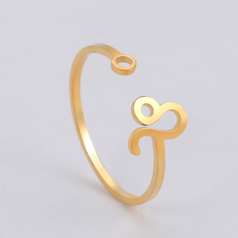 Aureole Zodiac Open Ring