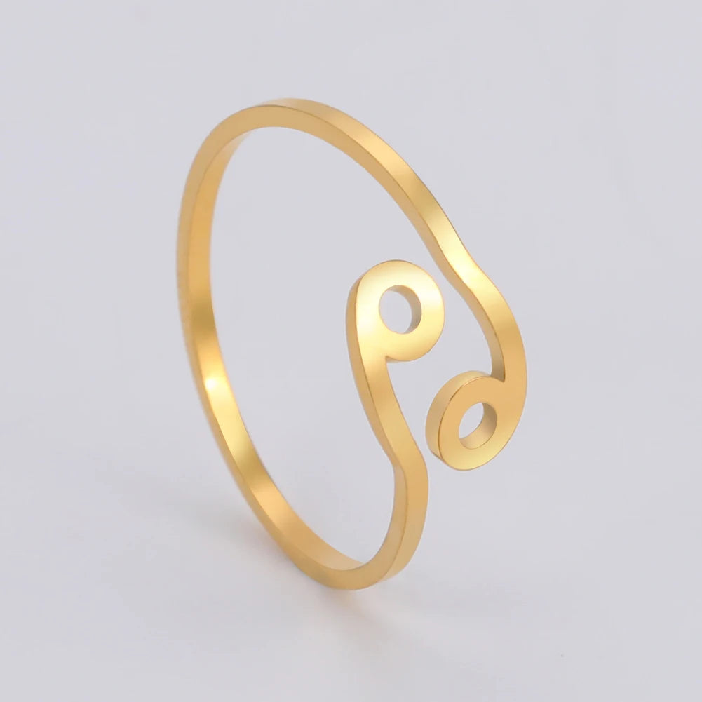 Aureole Zodiac Open Ring