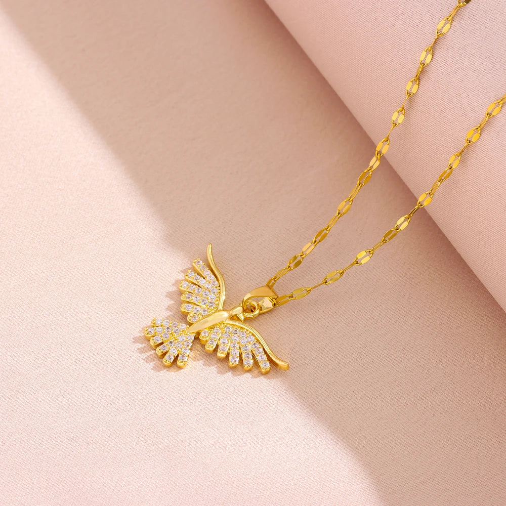 Aureole Phoenix Pendant Necklace
