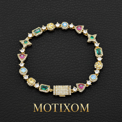 Argent Constellation Tennis Bracelet