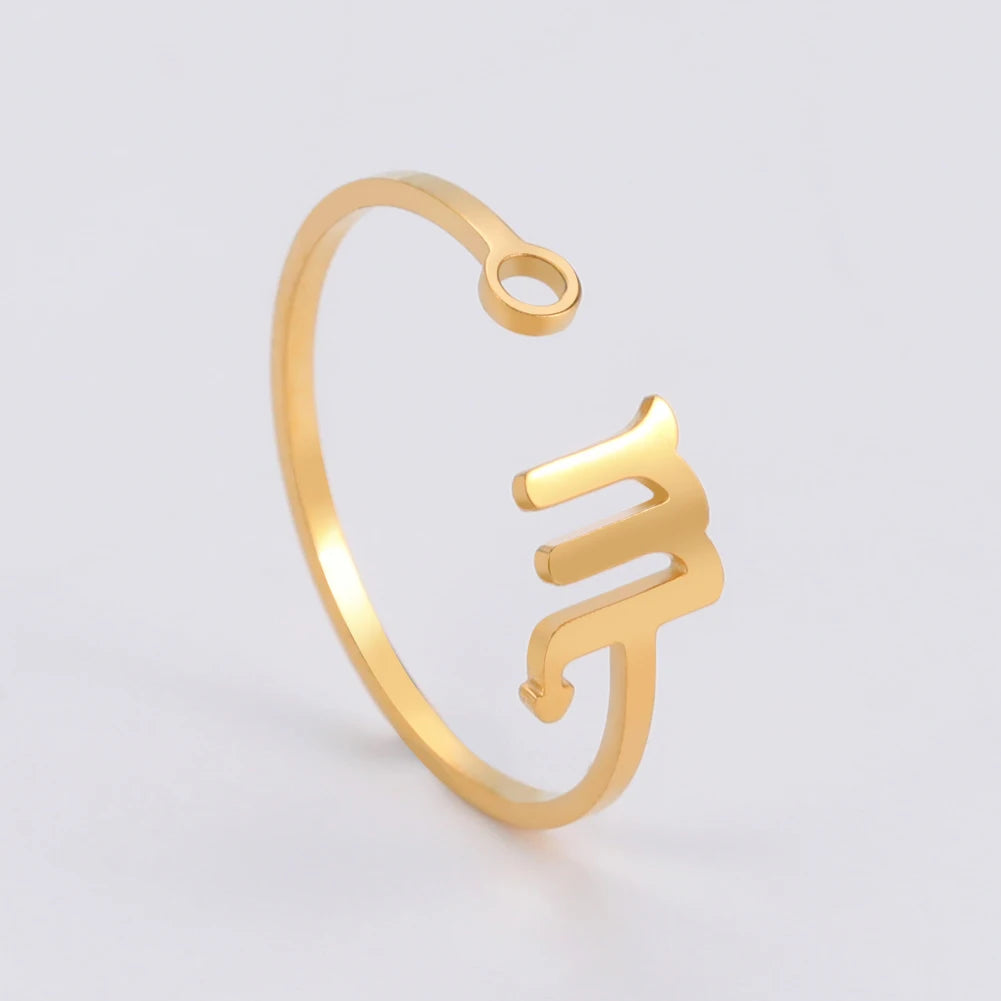 Aureole Zodiac Open Ring