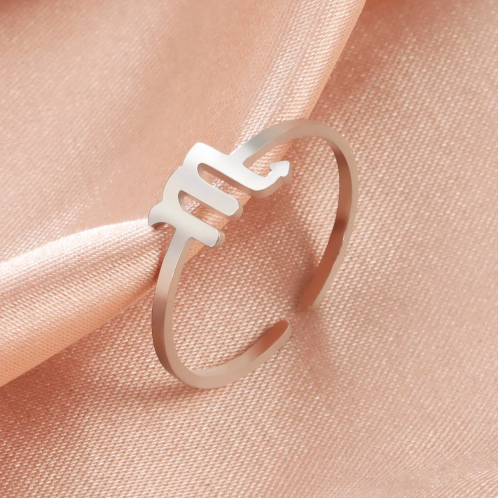 Aureole Zodiac Open Ring