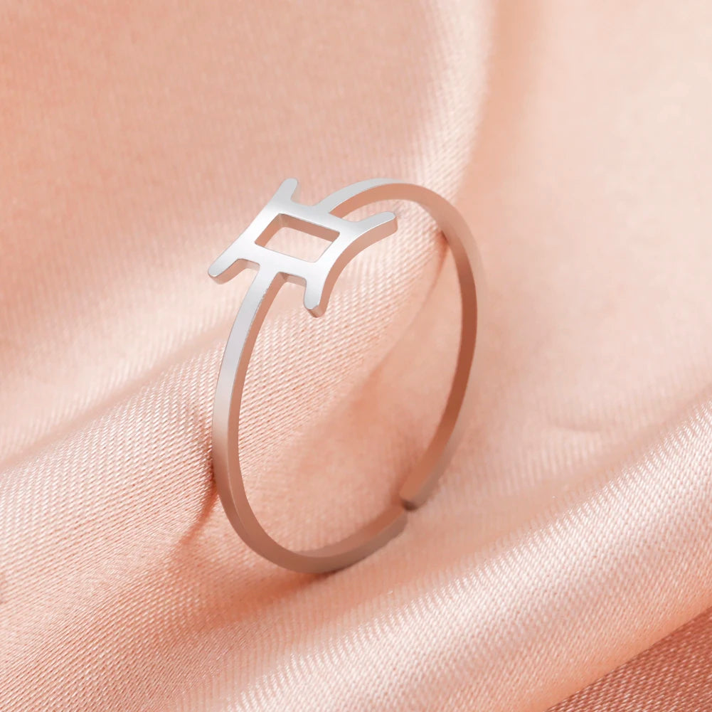 Aureole Zodiac Open Ring