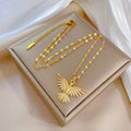 Aureole Phoenix Pendant Necklace