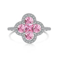 Fleurette Halo Ring